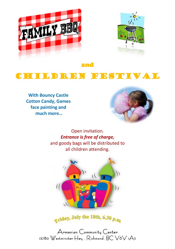 Family BBQ and children festival